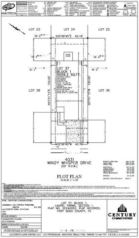 4031 Windy Whisper Drive, Brookshire, TX 77423