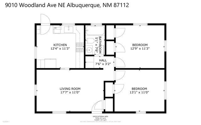 9010 Woodland Avenue NE, Albuquerque, NM 87112