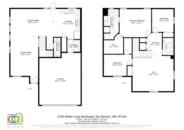 2740 WILDER Loop NE, Rio Rancho, NM 87144