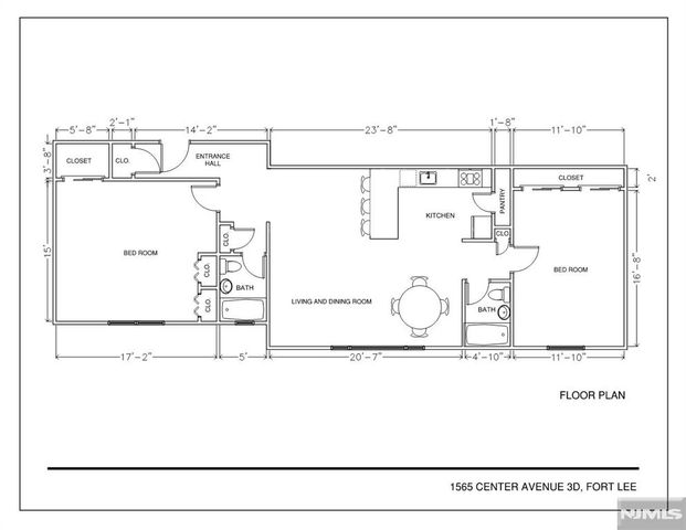 1565 Center Avenue 3D, Fort Lee, NJ 07024