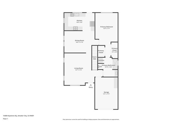 14380 Keystone Aly, Amador City, CA 95601