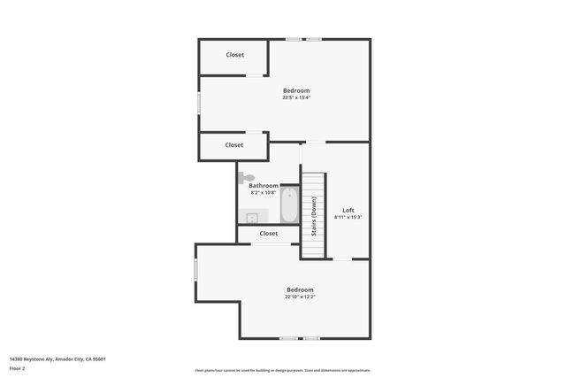 14380 Keystone Aly, Amador City, CA 95601