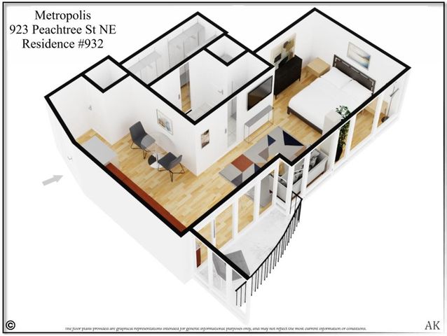 923 Peachtree NE Street 932, Atlanta, GA 30309