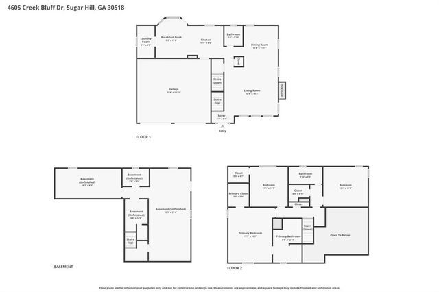 4605 Creek Bluff Drive, Sugar Hill, GA 30518