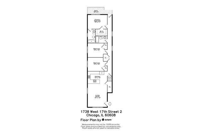 1738 W 17th Street 2, Chicago, IL 60608