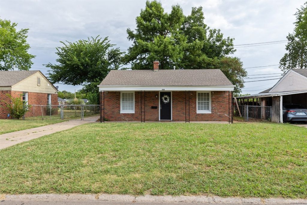 503 E Indian Drive, Midwest City, OK 73110