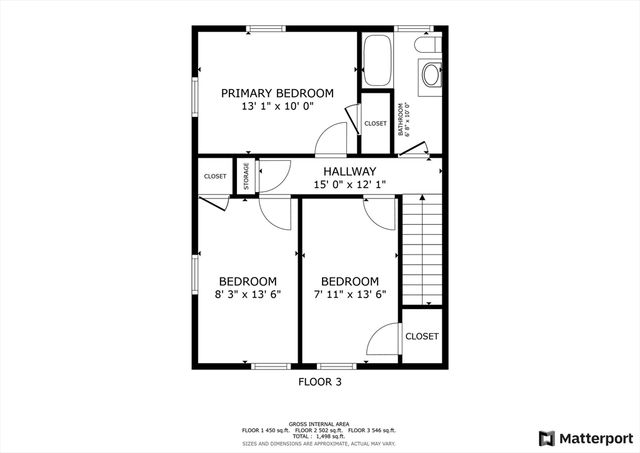 44-46 Willard St 44, Lowell, MA 01850