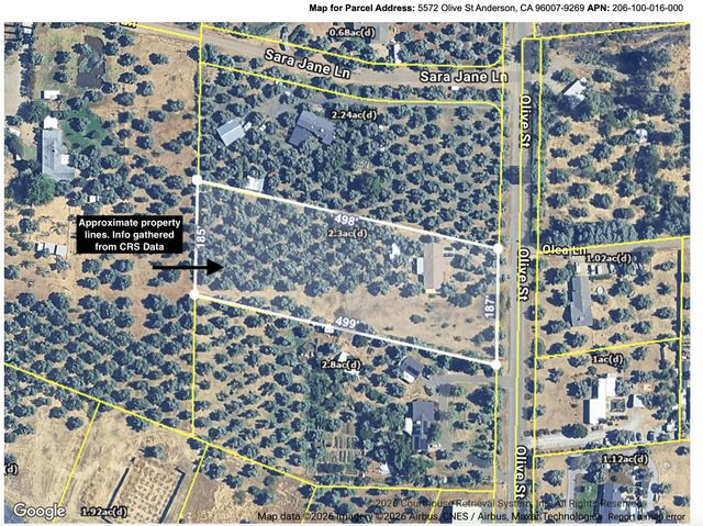 5572 Olive Street, Anderson, CA 96007