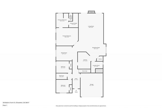 164 Bakers Farm Circle, Braselton, GA 30517