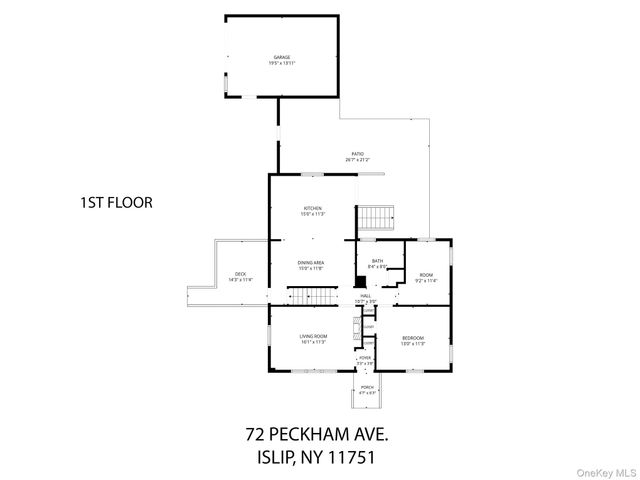 72 Peckham Avenue, Islip, NY 11751