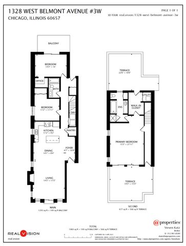 1328 W Belmont Avenue 3W, Chicago, IL 60657