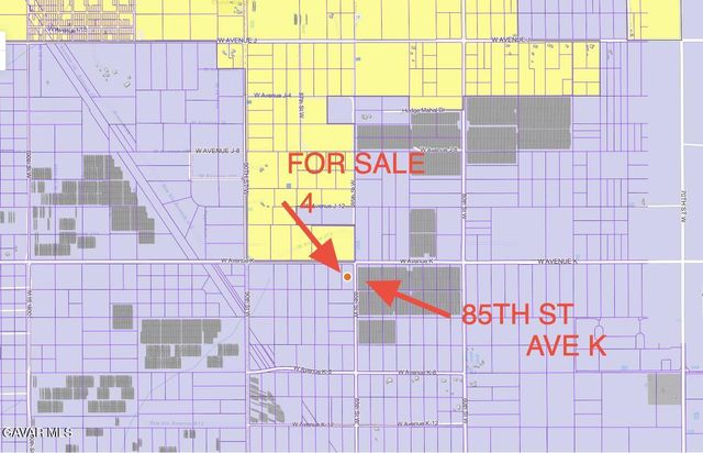 Cor Avenue K 85 Stw Nog, Del Sur, CA 93536