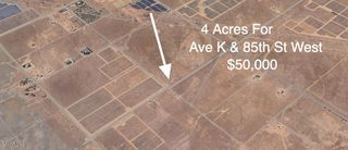 Cor Avenue K 85 Stw Nog, Del Sur, CA 93536