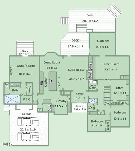 8844 Woodyhill Road, Raleigh, NC 27613