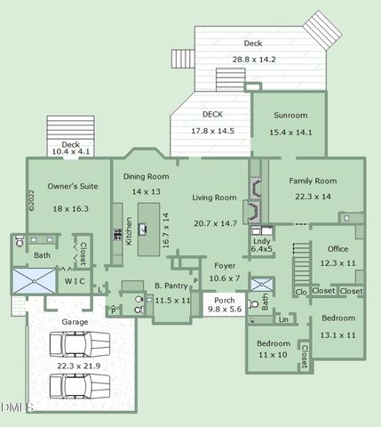 8844 Woodyhill Road, Raleigh, NC 27613