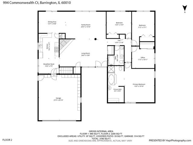 994 Commonwealth Court, Barrington, IL 60010