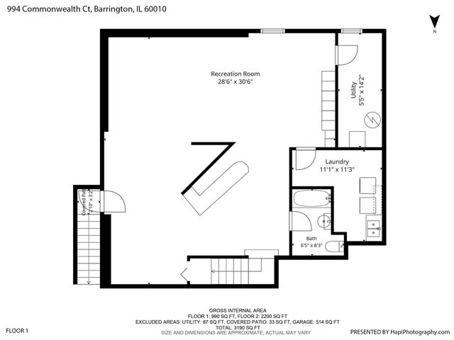 994 Commonwealth Court, Barrington, IL 60010