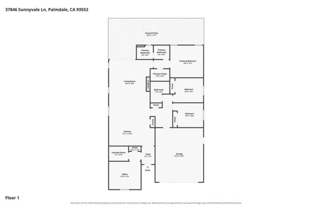 37846 Sunnyvale Lane, Palmdale, CA 93552