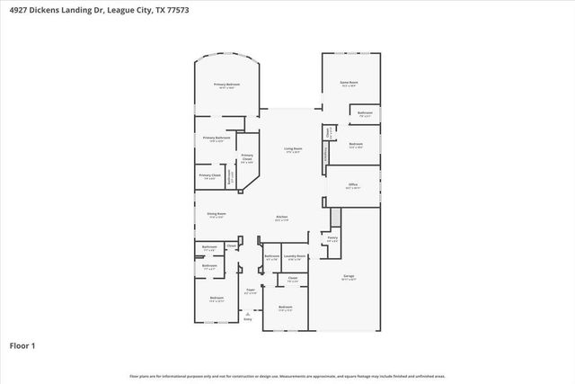 4927 Dickens Landing Drive, League City, TX 77573