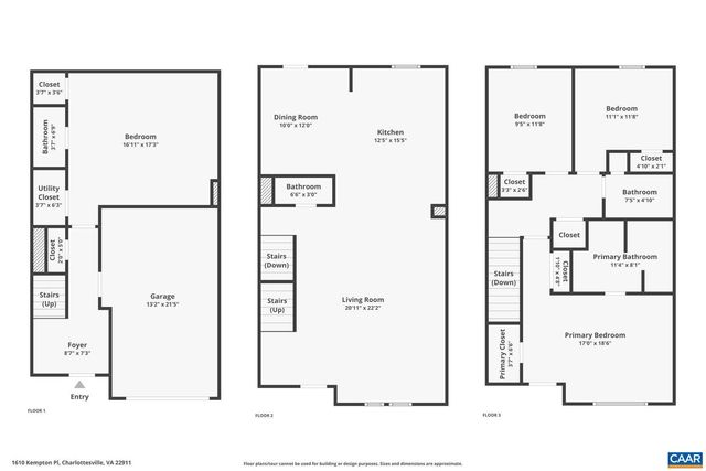 1610 KEMPTON PL, Charlottesville, VA 22911