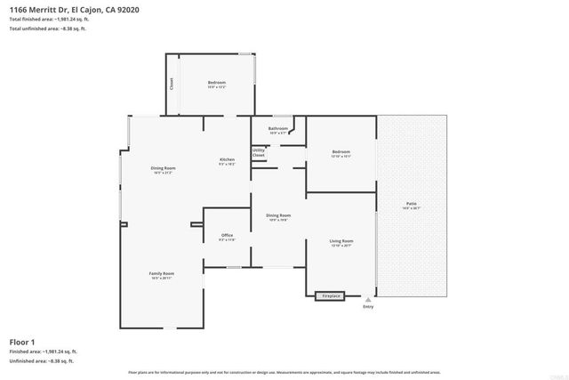 1166 Merritt Drive, El Cajon, CA 92020