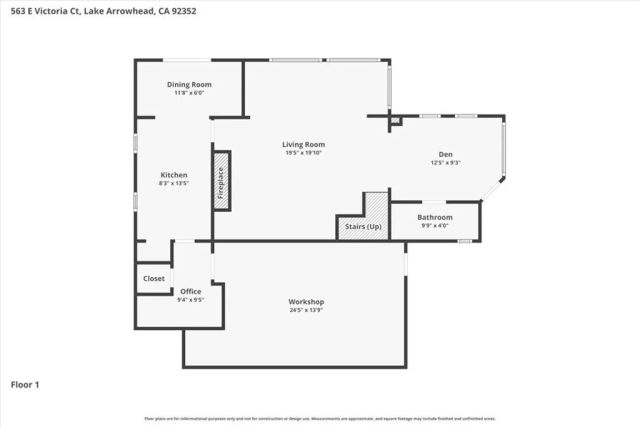 563 E Victoria Court, Lake Arrowhead, CA 92352