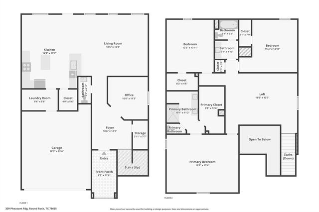 309 Pheasant RDG, Round Rock, TX 78665