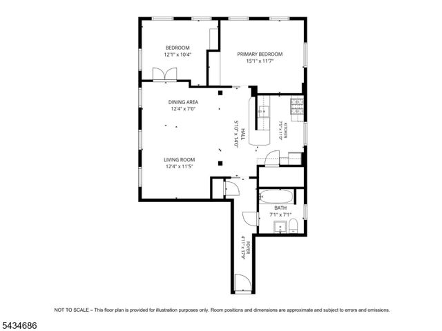 54 McWhorter St 207, Newark City, NJ 07105