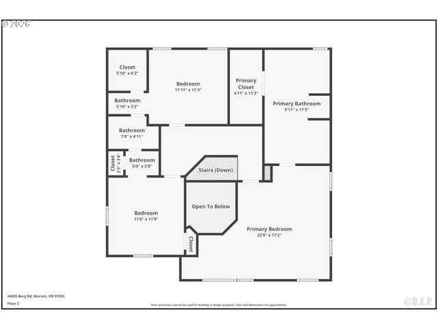 34085 BERG Rd, Warren, OR 97053