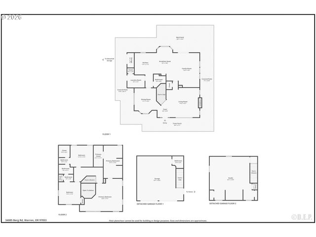 34085 BERG Rd, Warren, OR 97053