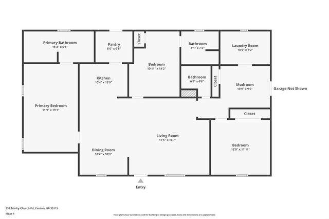 238 Trinity Church Road, Canton, GA 30115