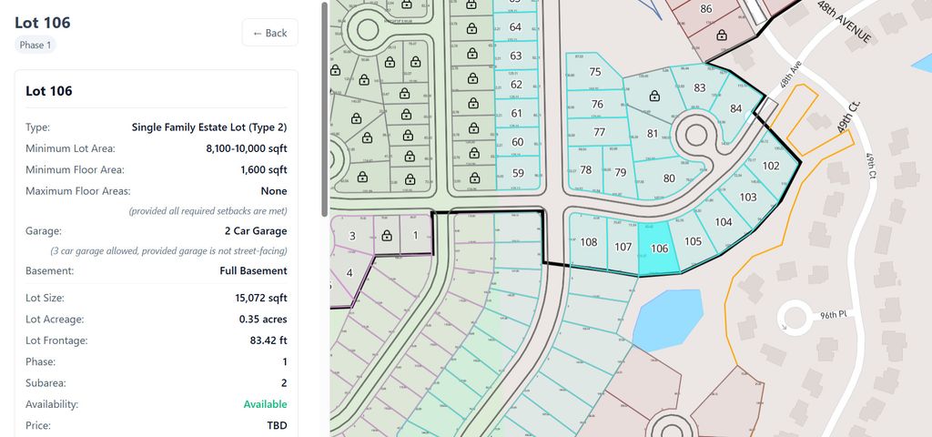 Lt 106 Highland Place, Pleasant Prairie, WI 53158