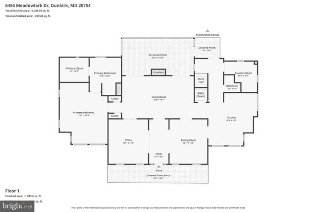 6456 MEADOWLARK DR, Dunkirk, MD 20754