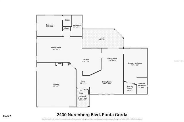 2400 NUREMBERG BOULEVARD, Punta Gorda, FL 33983