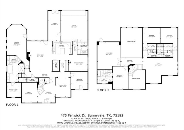 475 Fenwick Drive, Sunnyvale, TX 75182