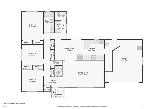 21032 102nd Avenue SE, Kent, WA 98031