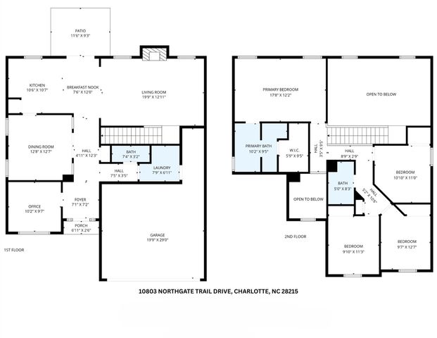 10803 Northgate Trail Drive, Charlotte, NC 28215