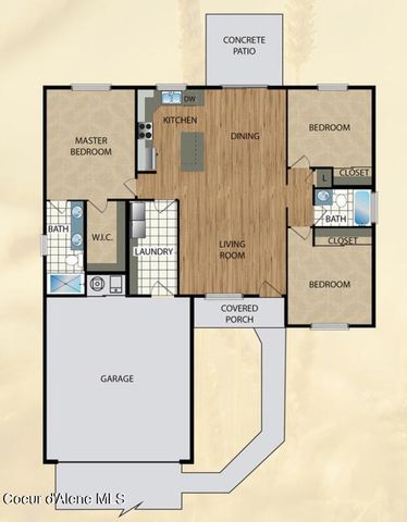 Lt 5 Blk 2 E Valley St S, Oldtown, ID 83822