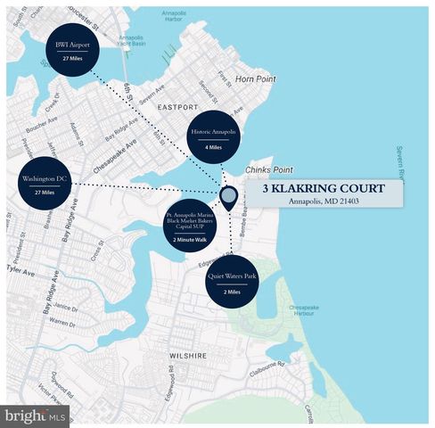 3 KLAKRING CT, Annapolis, MD 21403