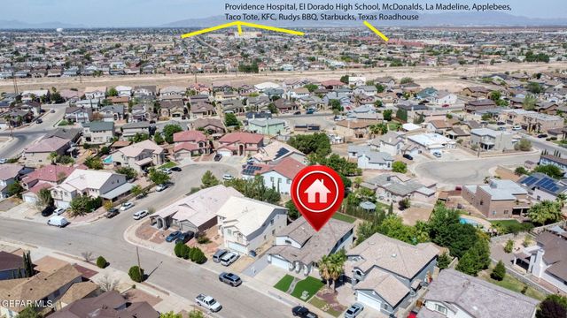 3121 TIERRA PAOLA Lane, El Paso, TX 79938