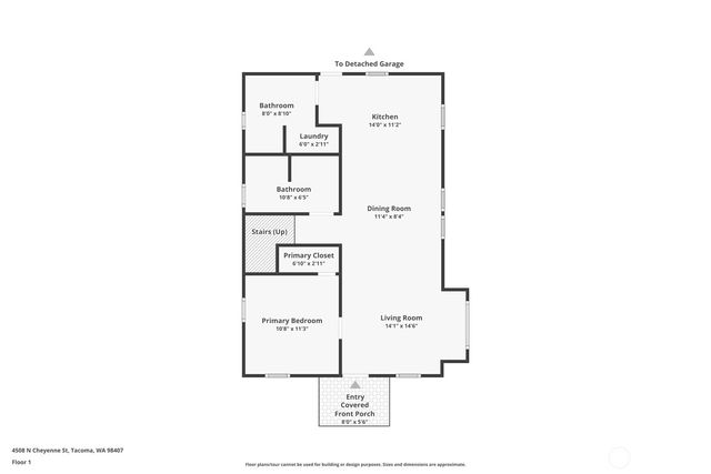 4508 N Cheyenne Street, Tacoma, WA 98407