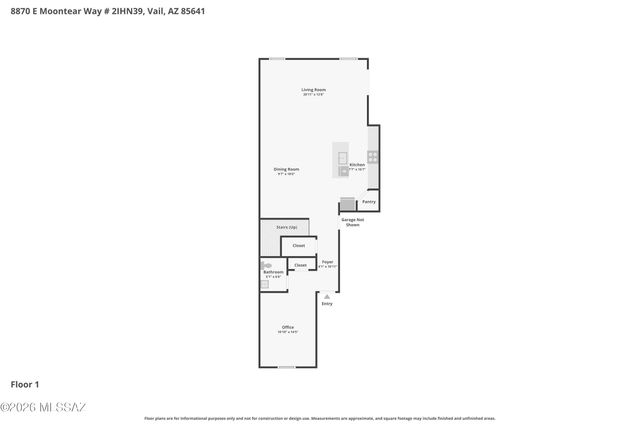 8870 E Moontear Way, Vail, AZ 85641