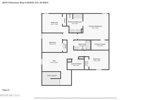 8870 E Moontear Way, Vail, AZ 85641