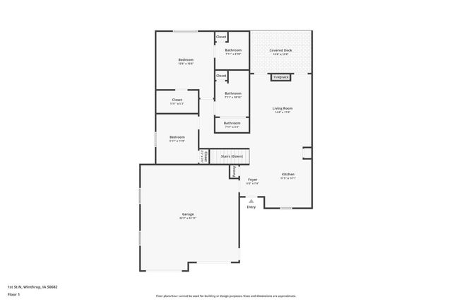 445 1st Street N, Winthrop, IA 50682