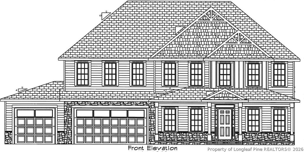 424 Kimberwicke (Lot 45) Drive, Fayetteville, NC 28311 — exterior