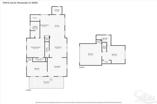 1618 E Lee St, Pensacola, FL 32503