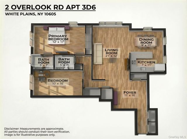 2 Overlook Road 3D6, White Plains, NY 10605