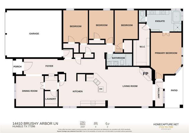14410 Brushy Arbor Lane, Humble, TX 77396