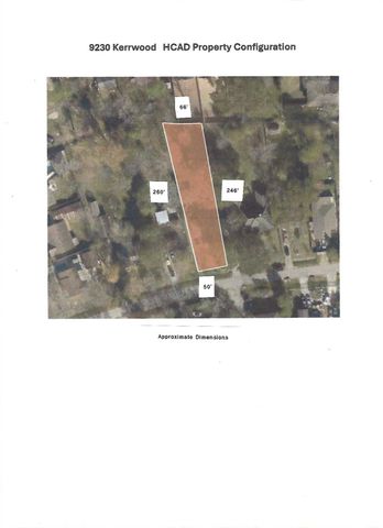 9230 Kerrwood Lane, Houston, TX 77080