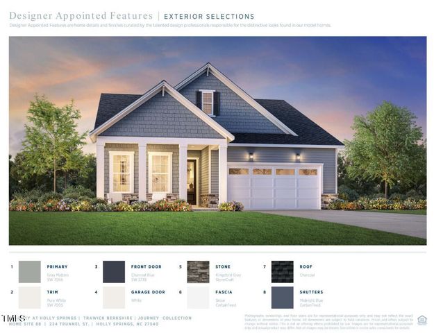 224 Trunnel Street, Holly Springs, NC 27540